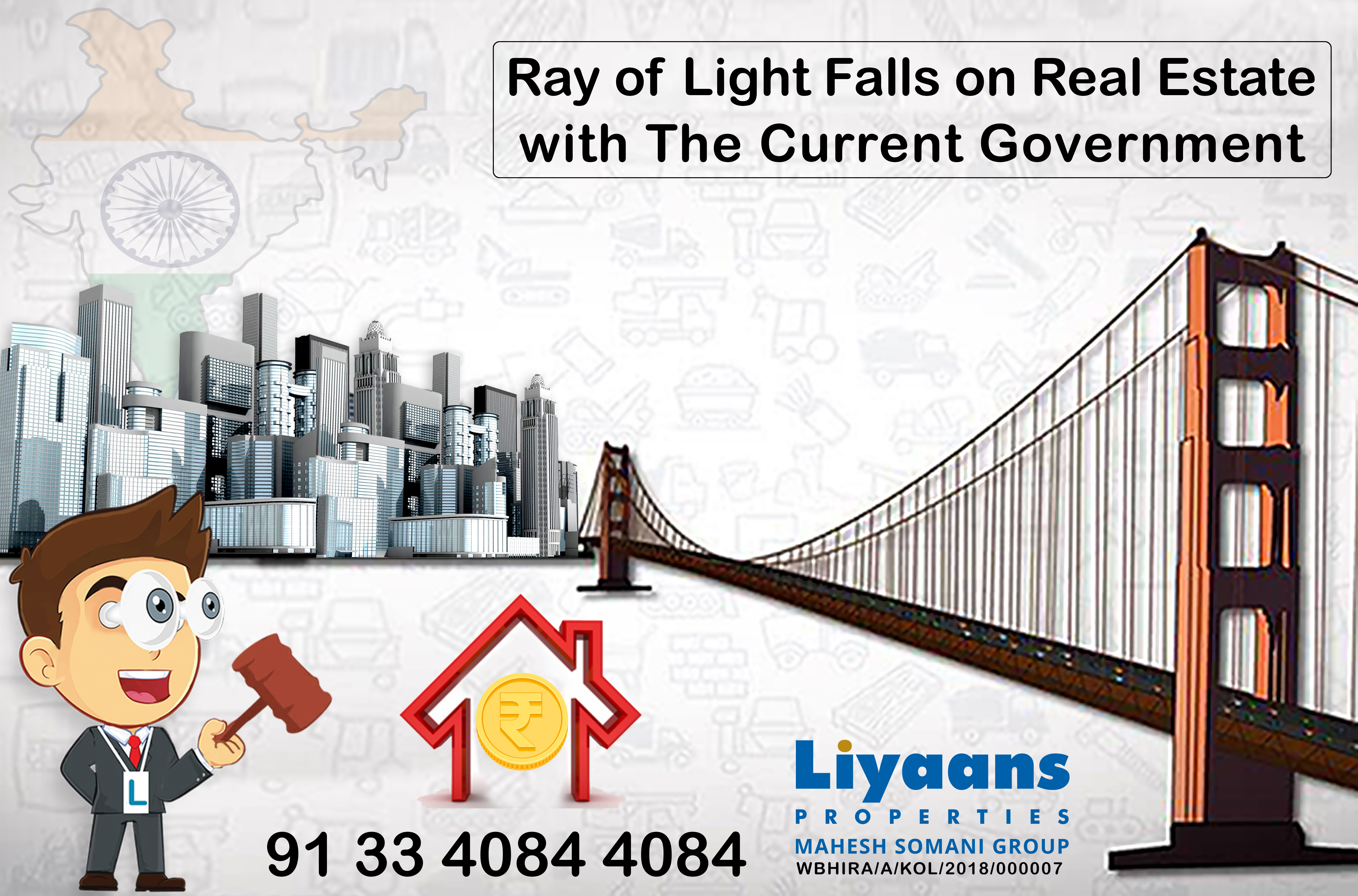 Ray of Light Falls on Real Estate with The Current Government
