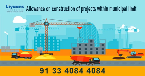Allowance on Construction of Projects within Municipal Limit