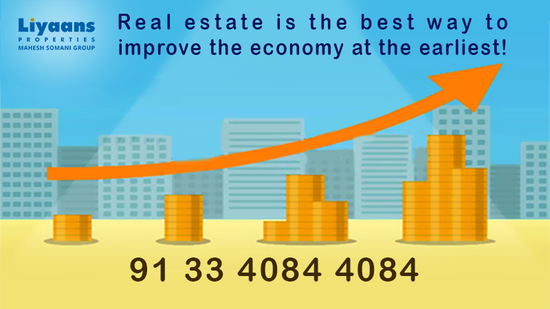 Real estate is the best way to improve the economy at the earliest!