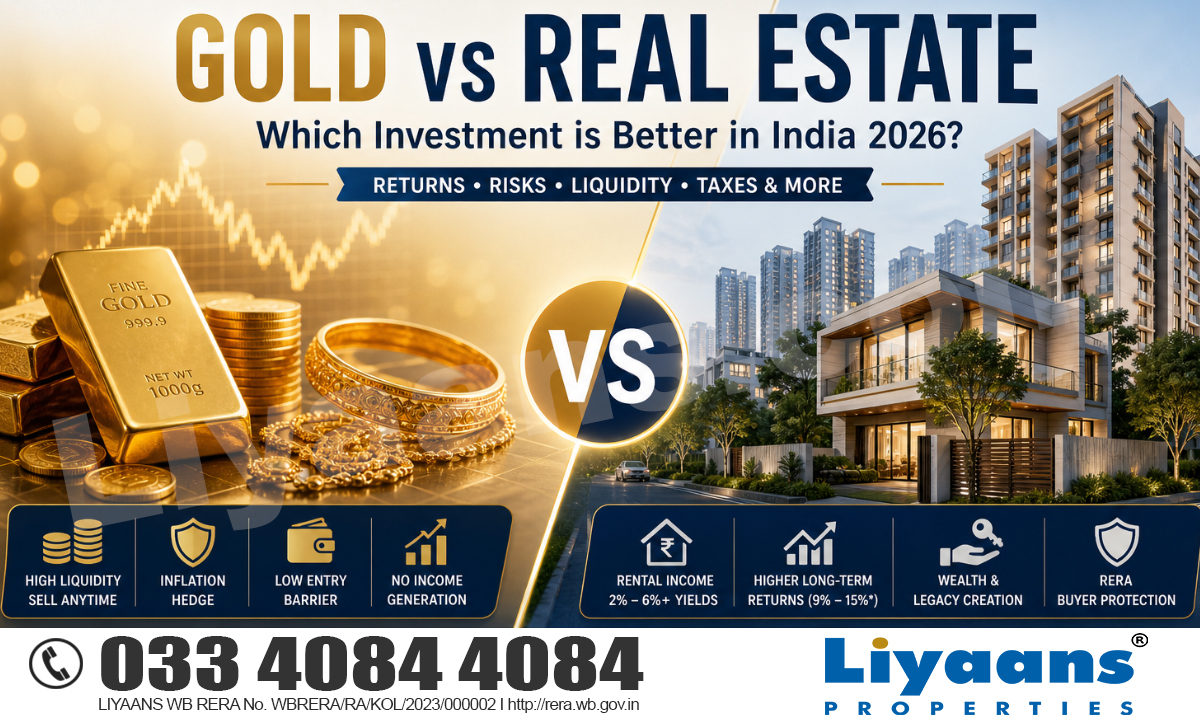 Gold vs Real Estate: Which is the Better Investment in India in 2026?