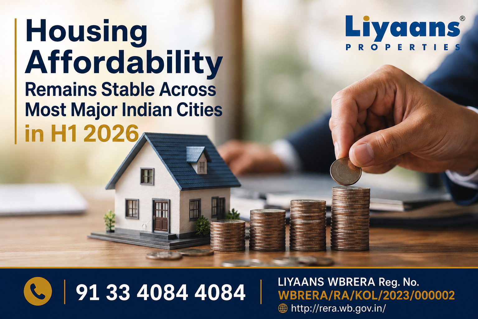 Housing Affordability Remains Stable Across Most Major Indian Cities in H1 2026