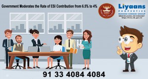 Government Moderates the Rate of ESI Contribution from 6.5% to 4%