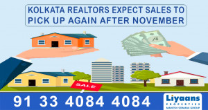 Kolkata Realtors expect sales to pick up again after November