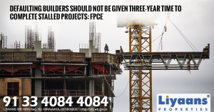 Builders Can't Get 3 yrs to Finish Stalled Projects: FPCE.