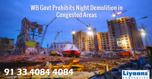 West Bengal Govt Prohibits Night Demolition in Congested Areas