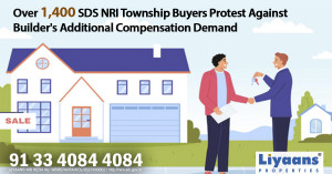  Over 1,400 SDS NRI Township Buyers Protest Builder’s Demand for Additional Farmers’ Compensation