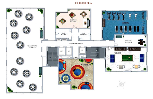 1st Floor Plan