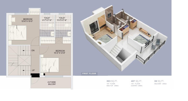 1st Floor Plan