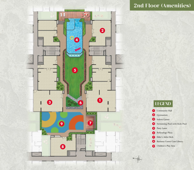 2nd Floor (Amenities)