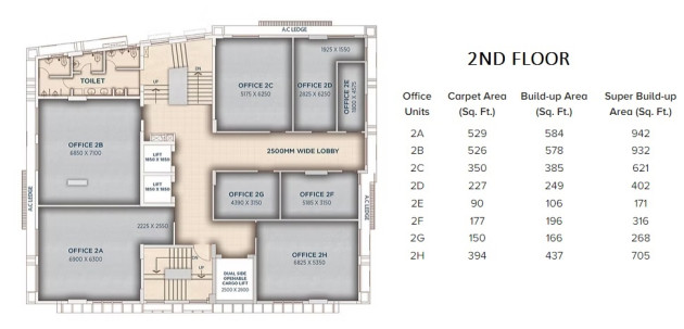 2nd Floor Plan