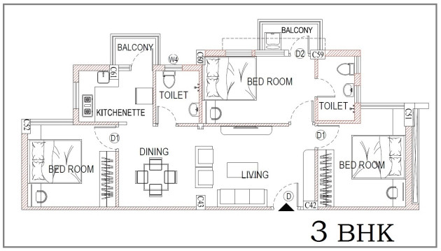 3 BHK