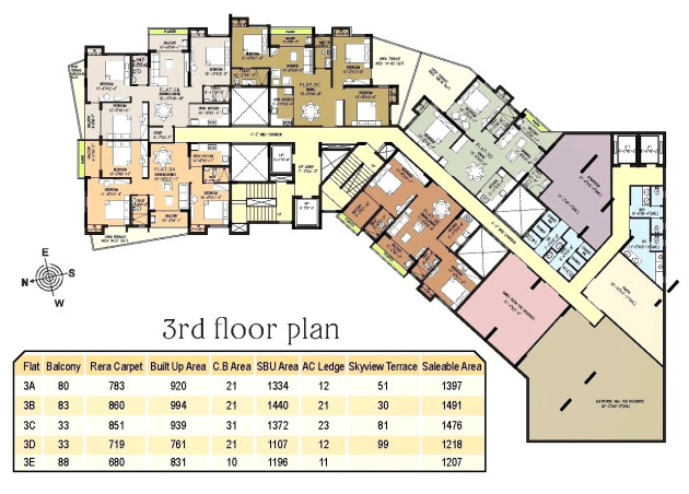 3rd Floor Plan