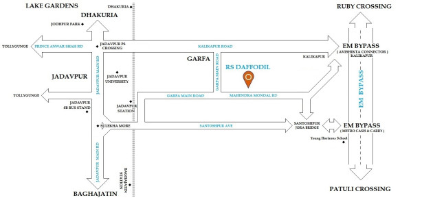 *It's a guide map only.