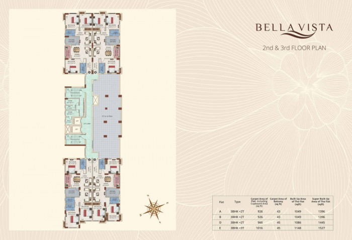 2nd - 3rd Floor Plan