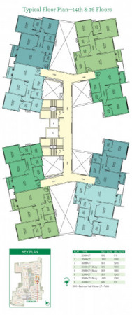 CITRON 14th AND 16th FLOOR PLAN