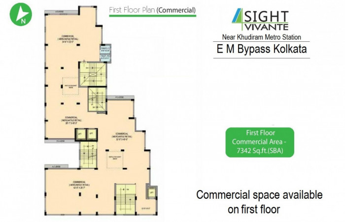 1st Floor Plan (Commercial)