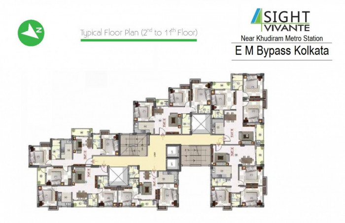 Typical - 2nd to 11th Floor Plan (Residential)