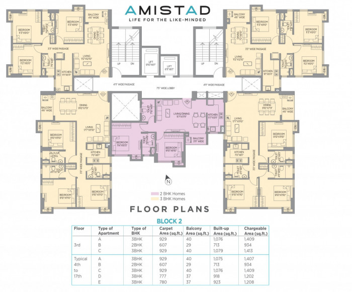 Floor Plan: Block 2