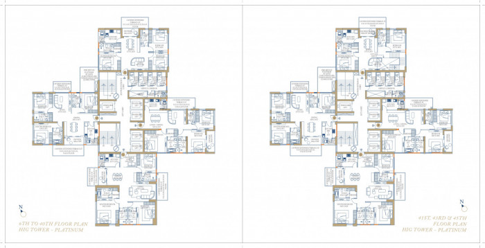 6th to 40th Floor Plan – HIG TOWER ‘PLATINUM’