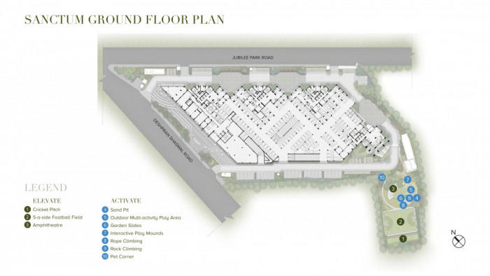Sanctum - Ground Floor Plan