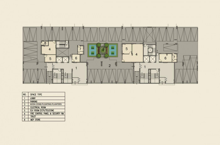 Chaturthi : Ground Floor Plan