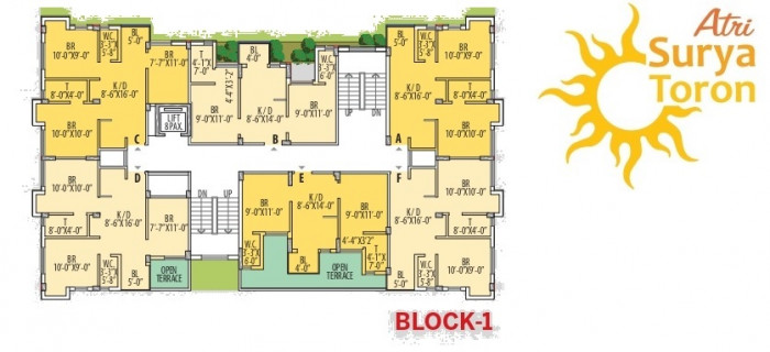 Block 1 Floor Plan