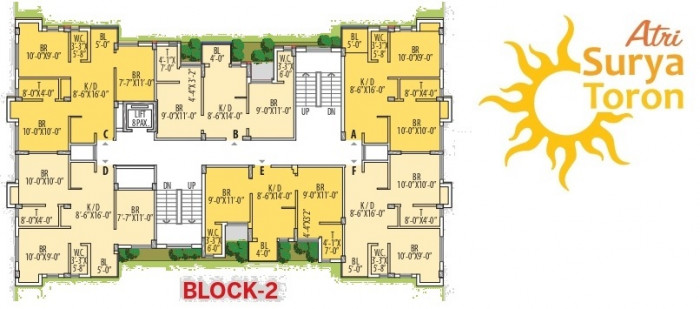 Block 2 Floor Plan