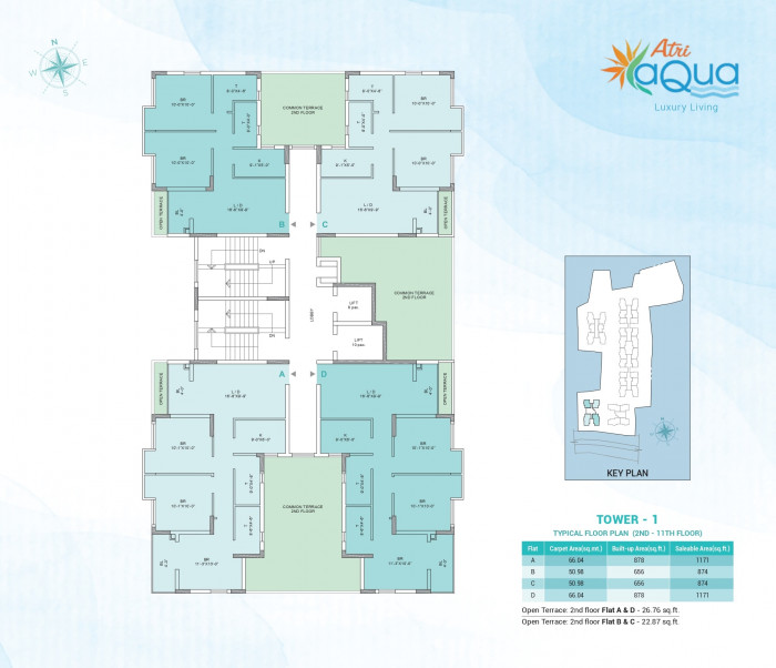 Tower 1 (2ND - 11TH FLOOR)