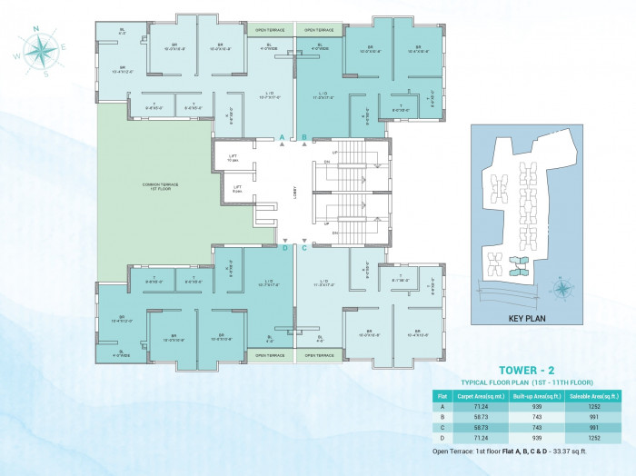 Tower 2 (1ST - 11TH FLOOR)