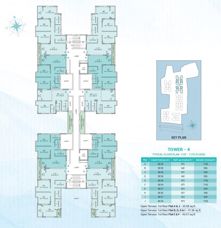 Tower 4 (1ST - 11TH FLOOR)