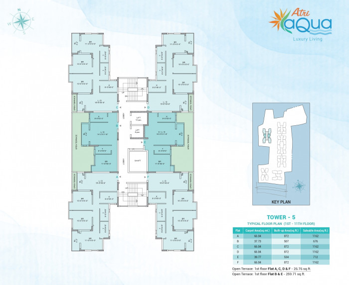Tower 5 (1ST - 11TH FLOOR)