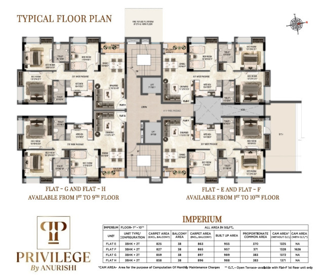 Imperium - Flat E, F, G & H