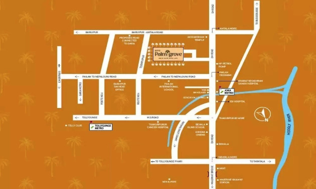 Guide Map.  <small>*Not To Scale</small>