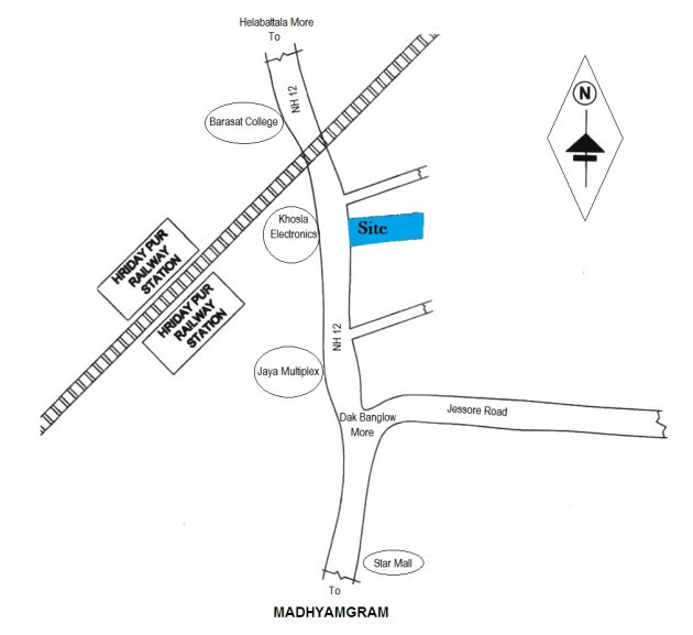 *It's a guide map. Not to scale.