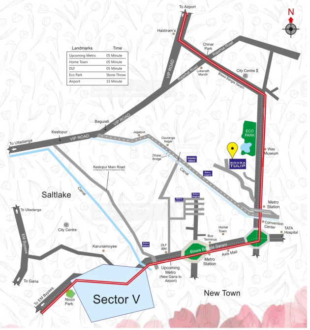 Note : It's a Guide Map only.