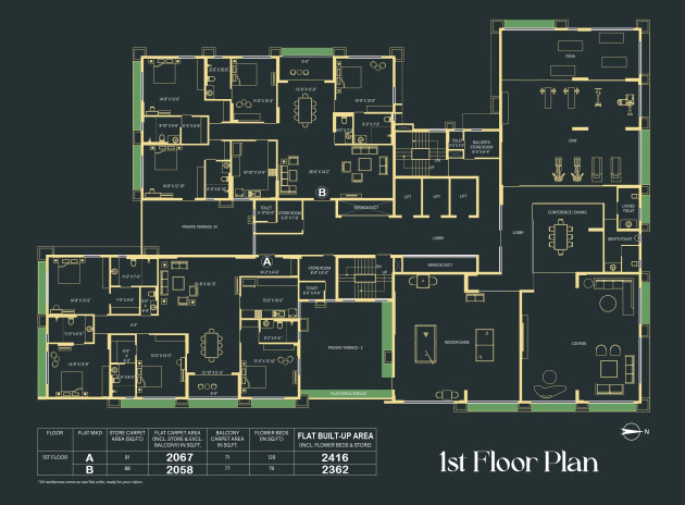 1st Floor Plan