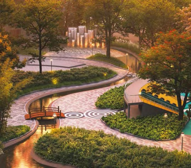 Fun Stream   (In 3-Acre Central Park)
