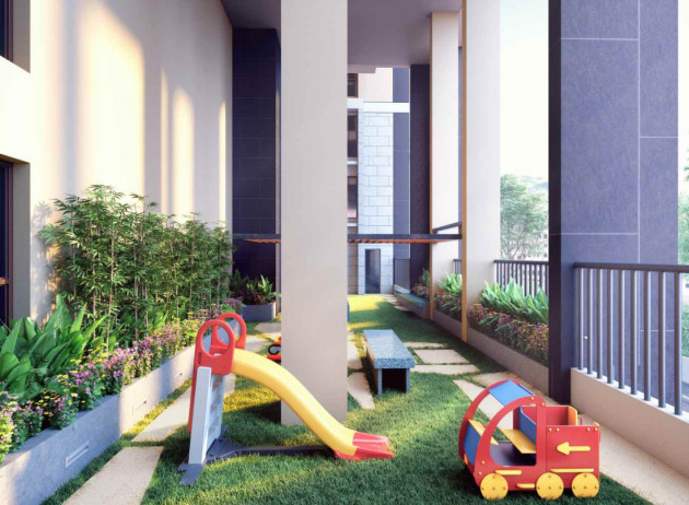 Play Equipment at Open Terrace at 1st Floor Level