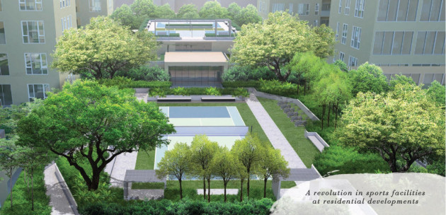 A revolution in sports facilities at residential developments