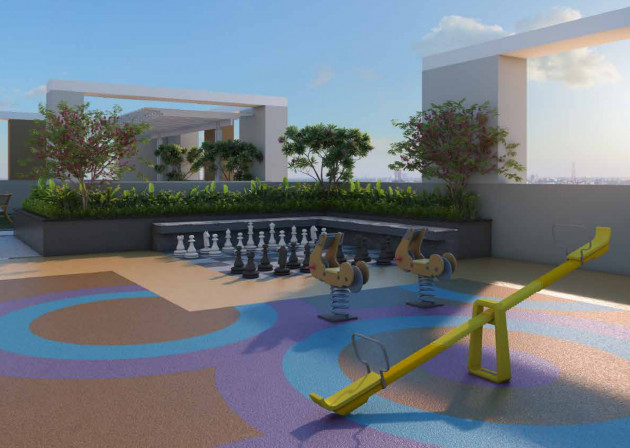 Rooftop Kids Play Area and Adda Zone