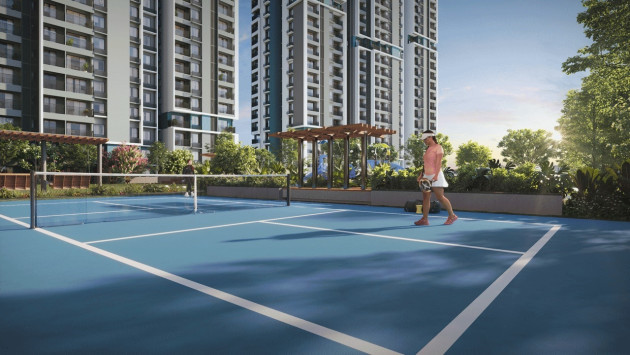 Outdoor Tennis Court