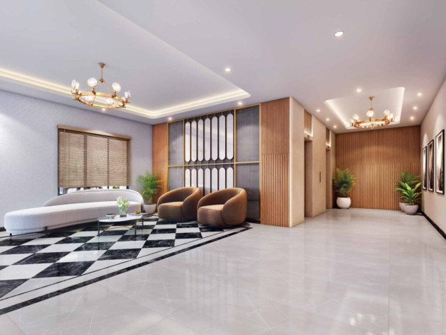 Grand Expansive Lobby