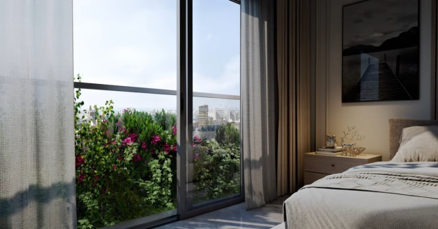 Master Bed Room Window View