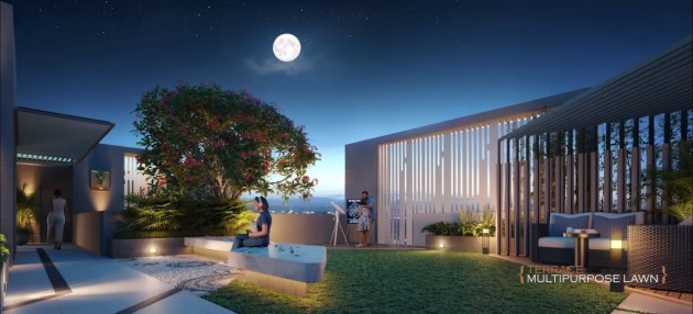 Multipurpose Terrace Lawn