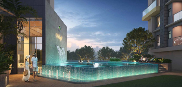 Swimming pool view